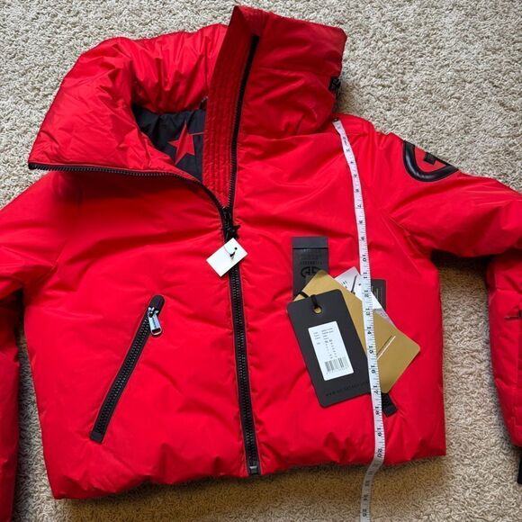 Goldbergh Porter Ski Jacket NWT US 10 Flame Red Waterproof - Picture 7 of 9